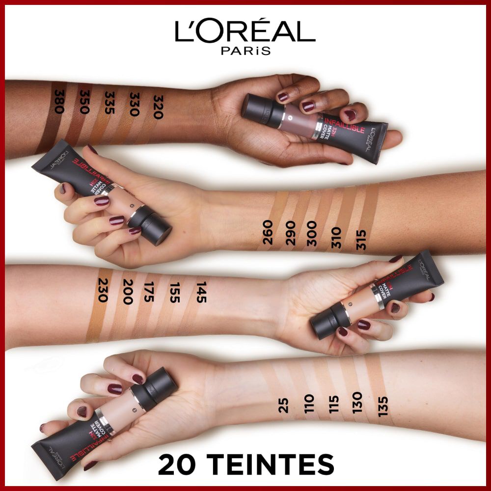 Fond De Teint Infaillible 32h Matte Cover · Fond de Teint Mat