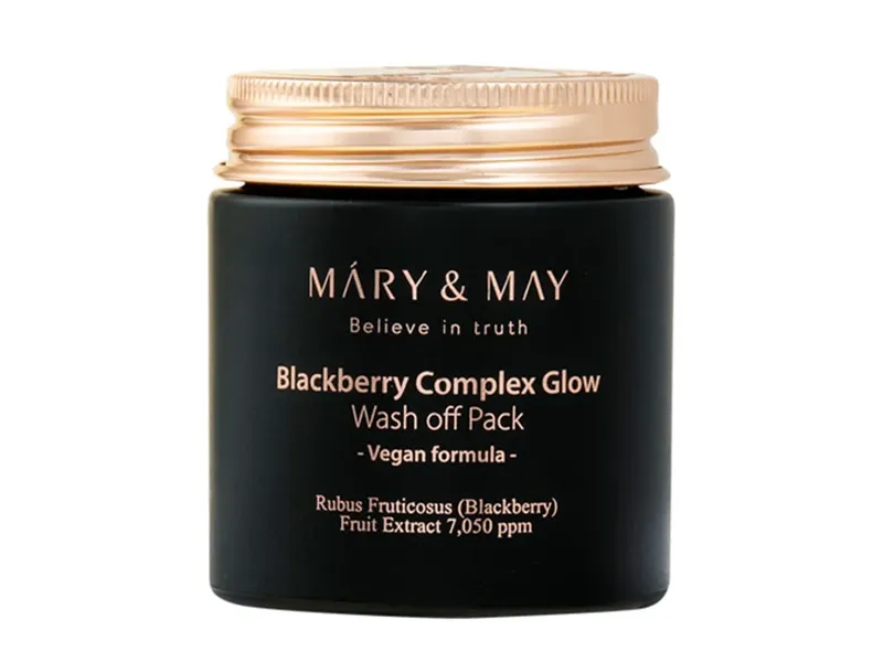 Mary&May Blackberry Complex Glow Washoff Pack 125g
