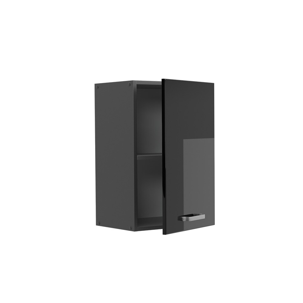 Vicco Hängeschrank Küchenschrank R-Line Solid Anthrazit Schwarz 40 cm modern