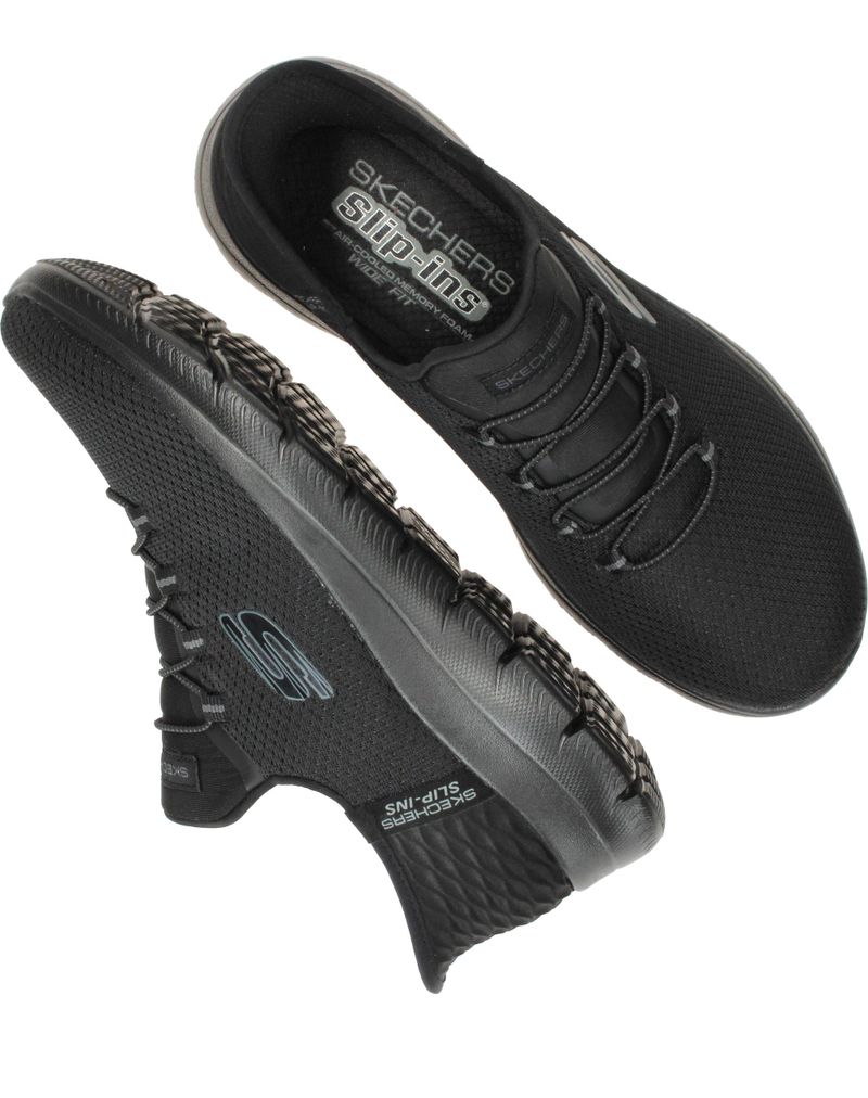 Skechers Slip-Ins Summits Classy Night Sneakers Zwart Dames
