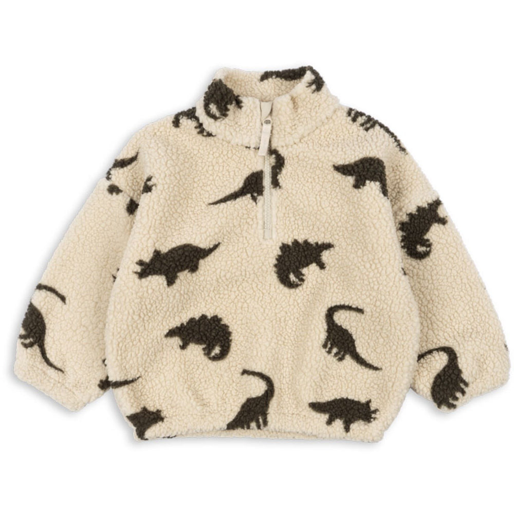 Køb Konges Sløjd Dino Silhouette Jody Bamse Half Zip Grs
