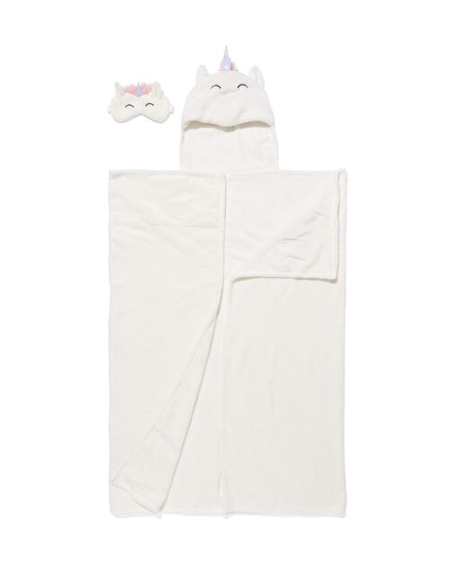 couverture doudou licorne