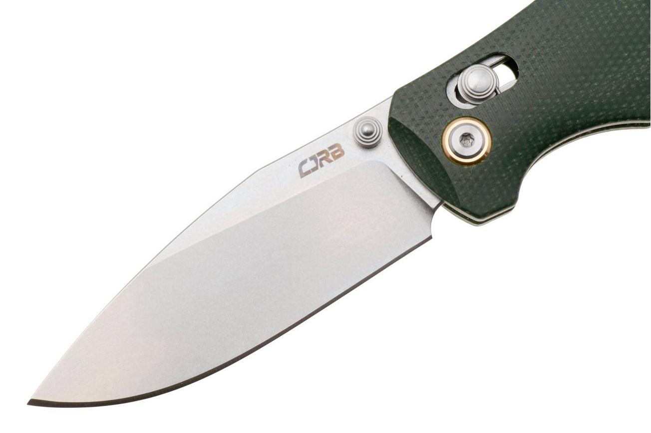 CJRB Maximal J1954-MGN Stonewashed AR-RPM9, Green Micarta, zakmes, David C. Andersen design