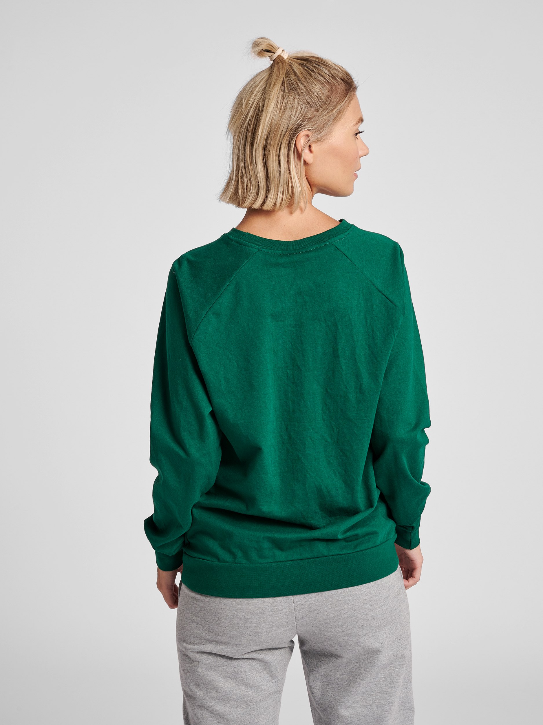 HUMMEL GO COTTON LOGO SWEATSHIRT WOMAN