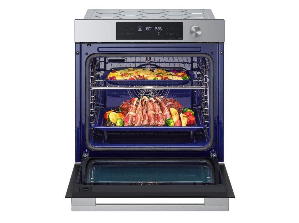 FORNO DE ENCASTRE LG WSED7612S INOX AIR FRYER 72L PIROLITICO