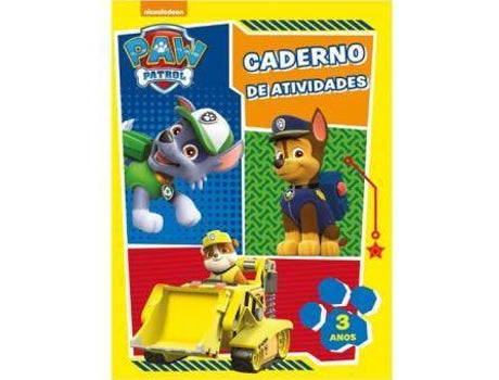 Patrulha Pata de Nickelodeon - Caderno de Atividade 3 Anos (3ª Edição)