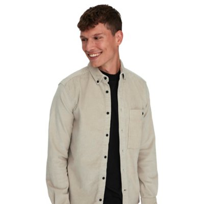 Chemise à manches longues homme Onsnewterry Reg Cord ONLY AND SONS