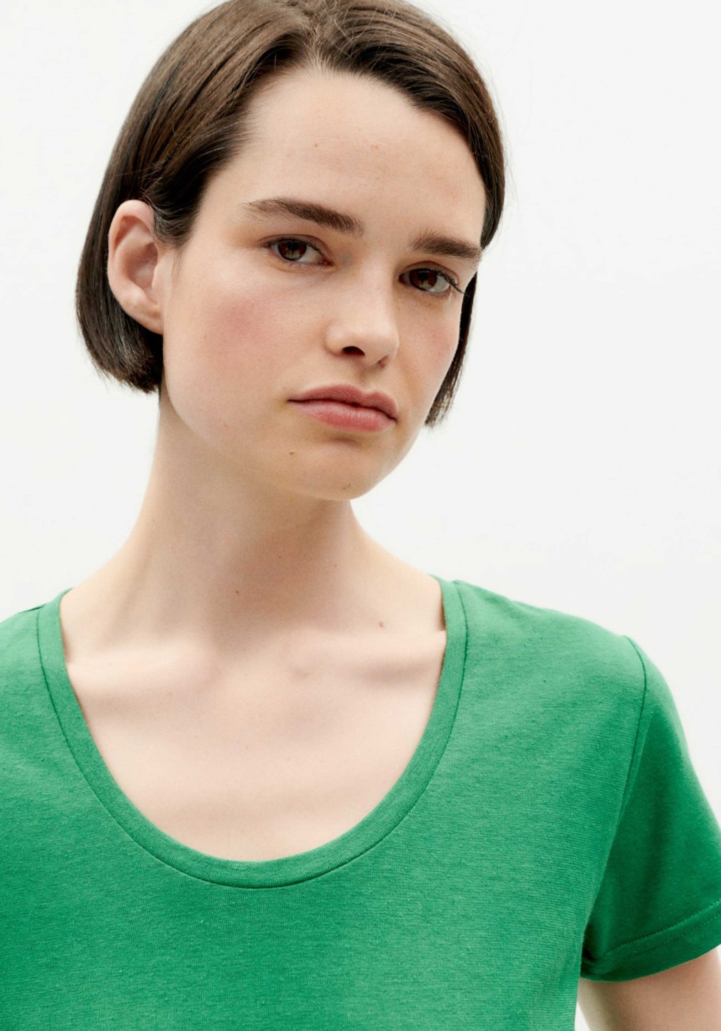 Thinking Mu T-Shirt Regina Clover Green