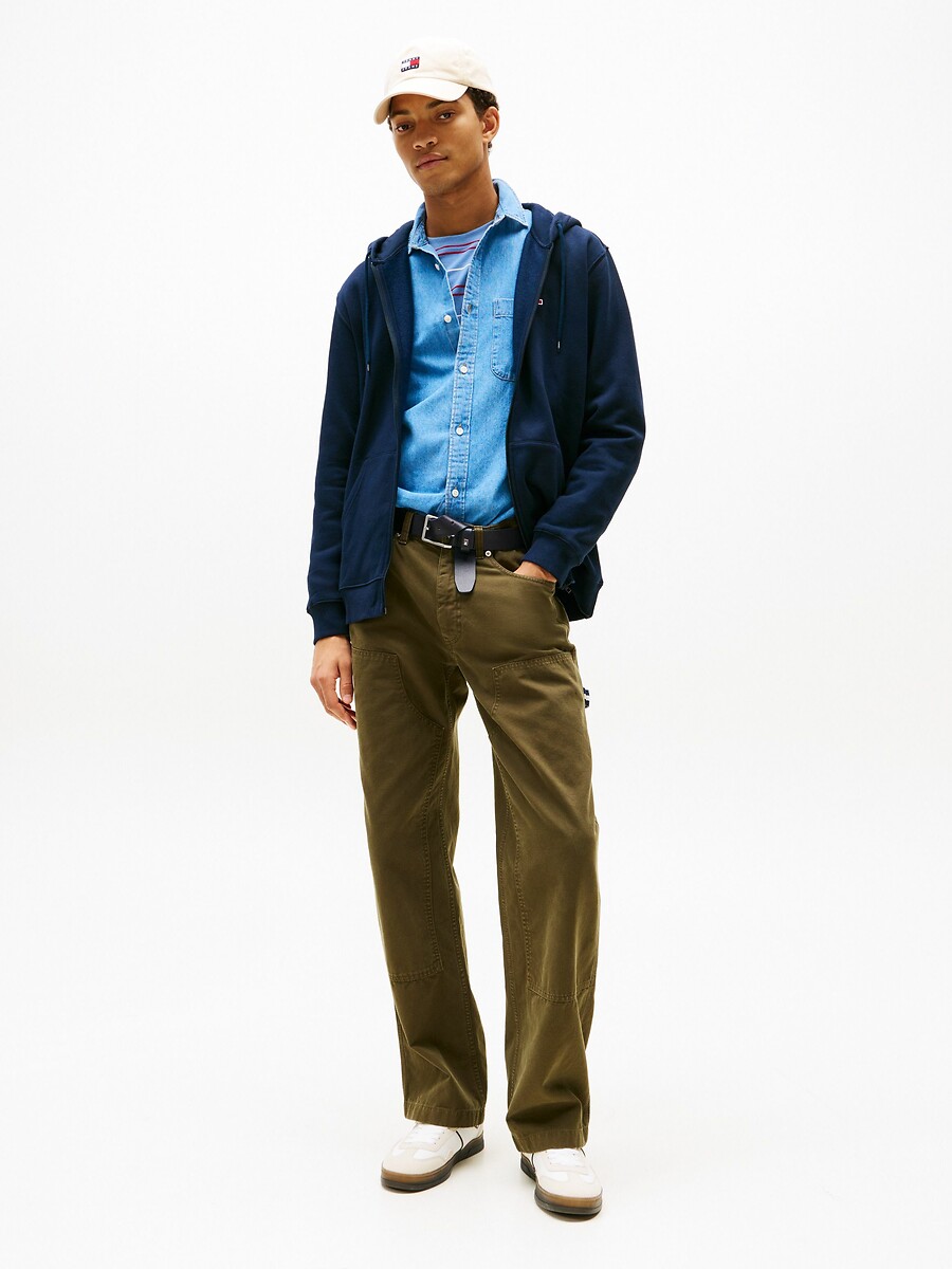 TOMMY JEANS<br>Moletom com zíper