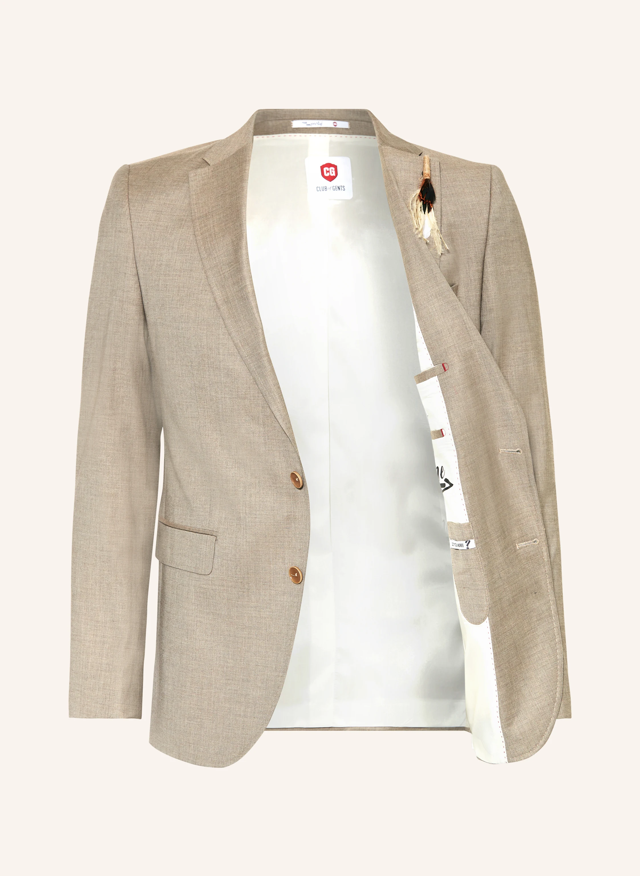 CG - CLUB of GENTS Anzugsakko CG PAUL Slim Fit