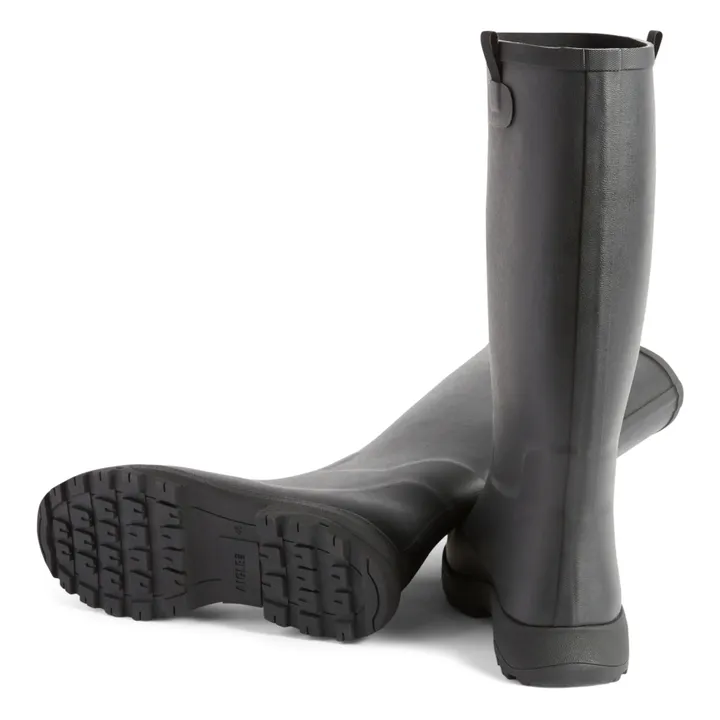 Aigle Bottes De Pluie Alya Hautes | Noir