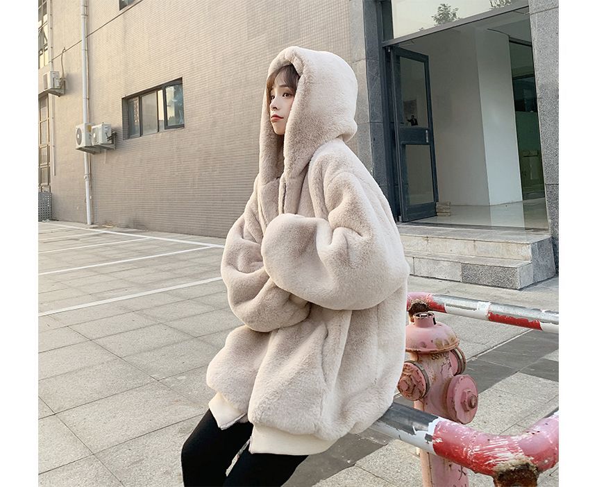 Meatacci - Chenille oversized capuchonjack