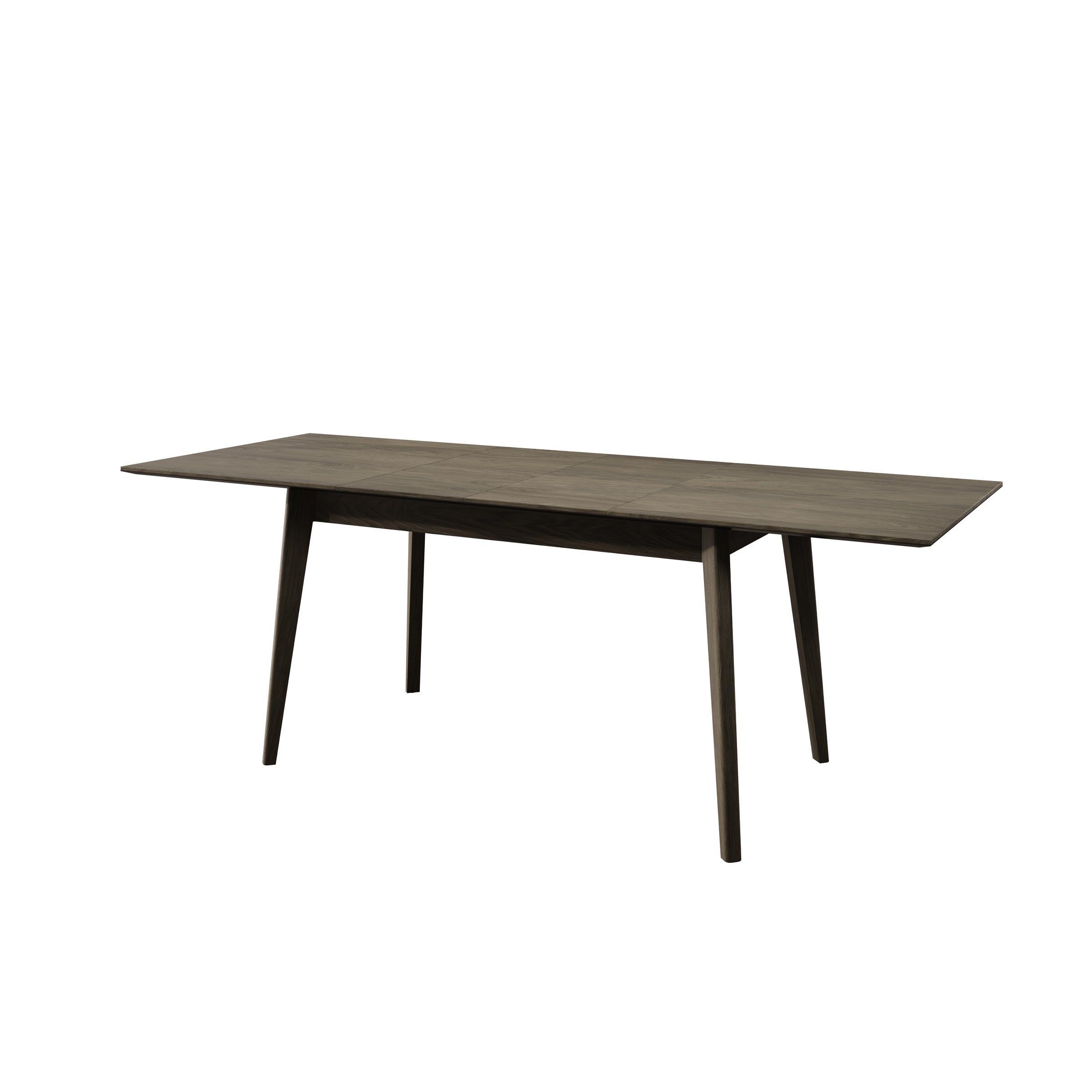 Portino - Eetkamertafel - Donker eiken - 145-220x85x77 cm