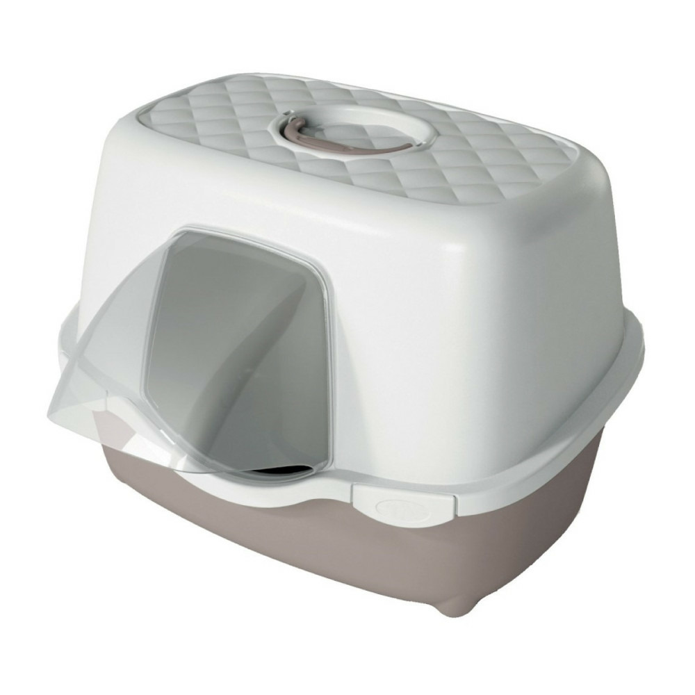 Maison de toilette pour extérieur 56 x 55 x h 39 cm pour chat