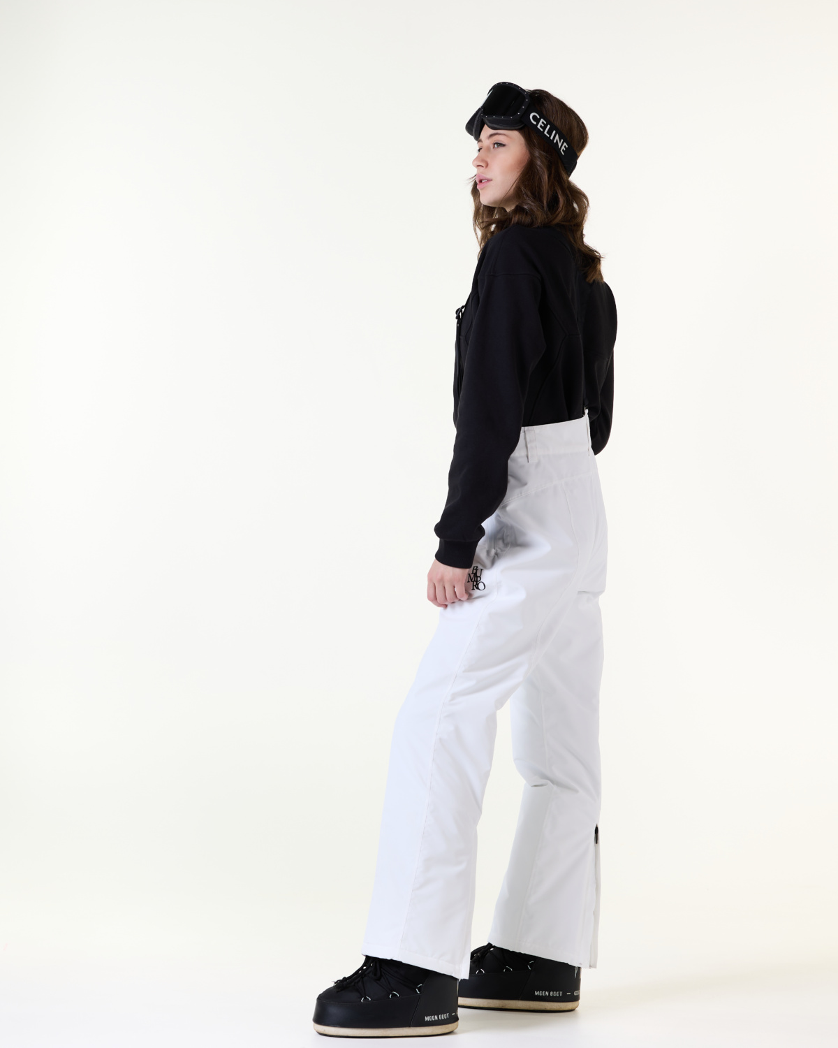 Bumpro Aspen Padded Ski Pants White