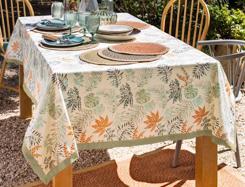 Lot de 2 sets de table-Déjeuner champêtre