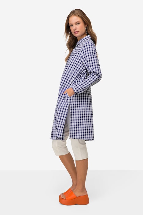Karo Hemdblusenkleid, Oeko-Tex