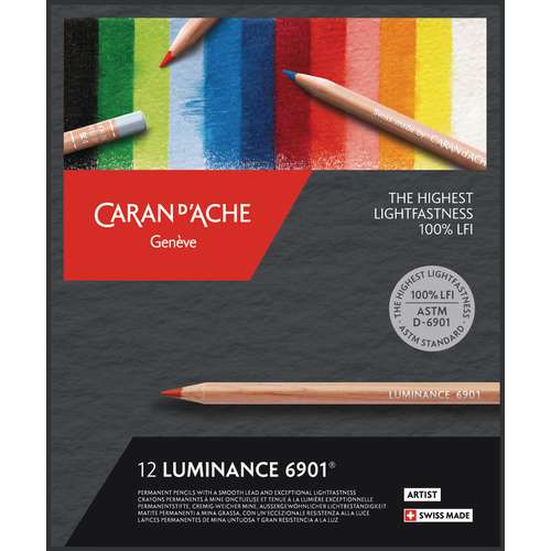 CARAN D'ACHE® LUMINANCE 6901® Künstler-Farbstifte, Sets