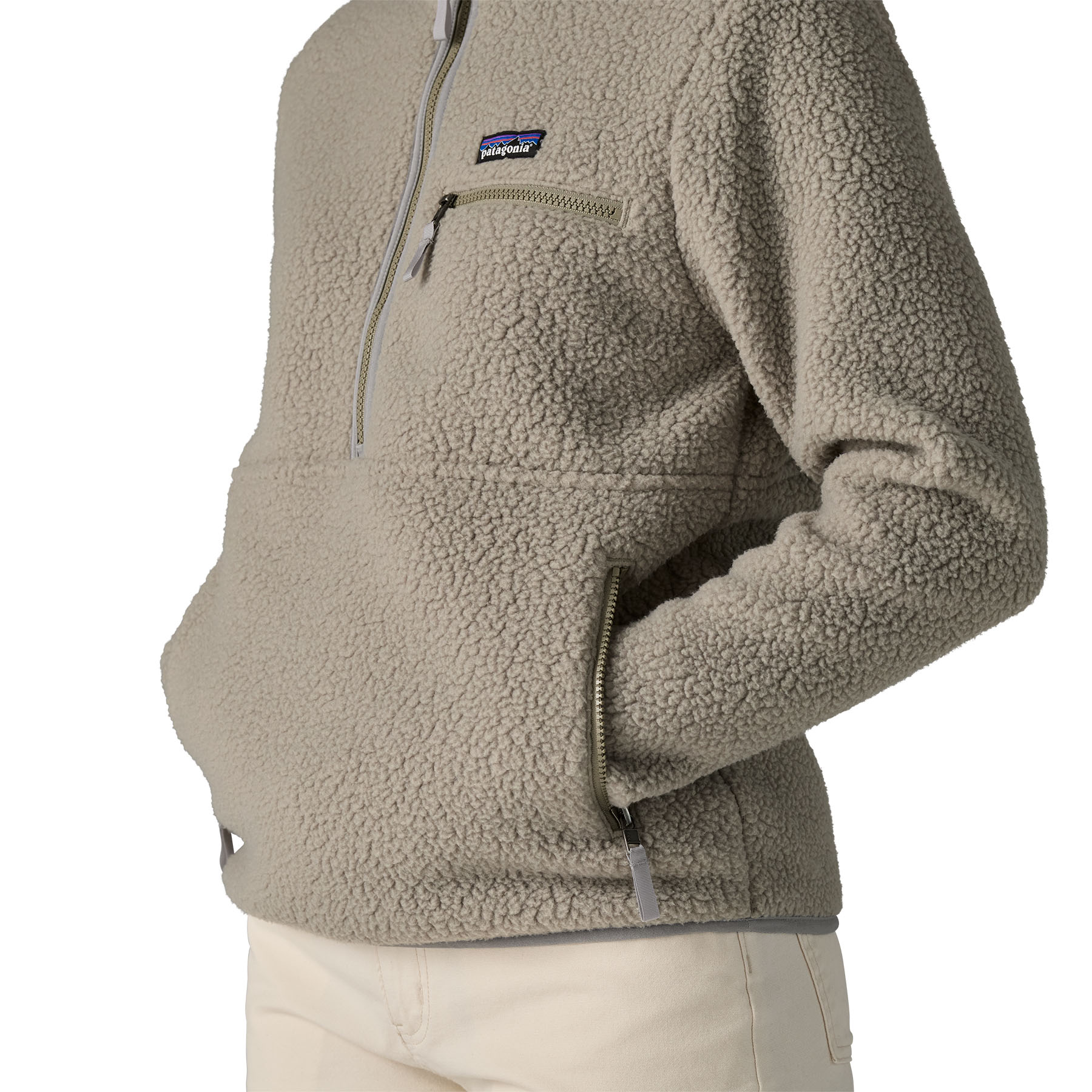 Patagonia Retro Pile Marsupial Womens River Rock Green