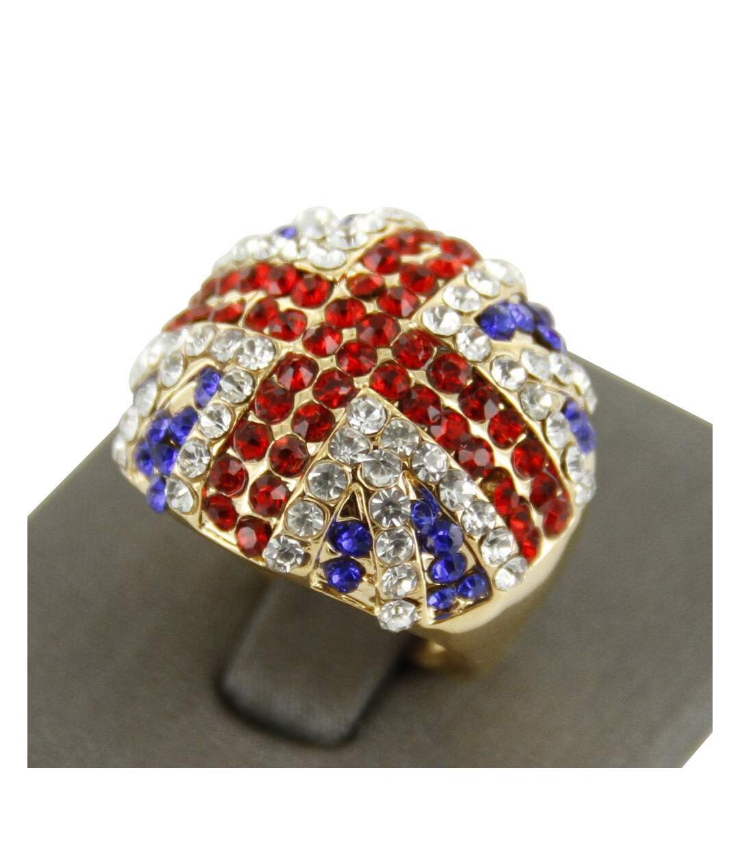 Bague Union Jack Dorée pour Femme DAPHNEE