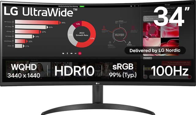 LG UltraWide 34WR50QK 34