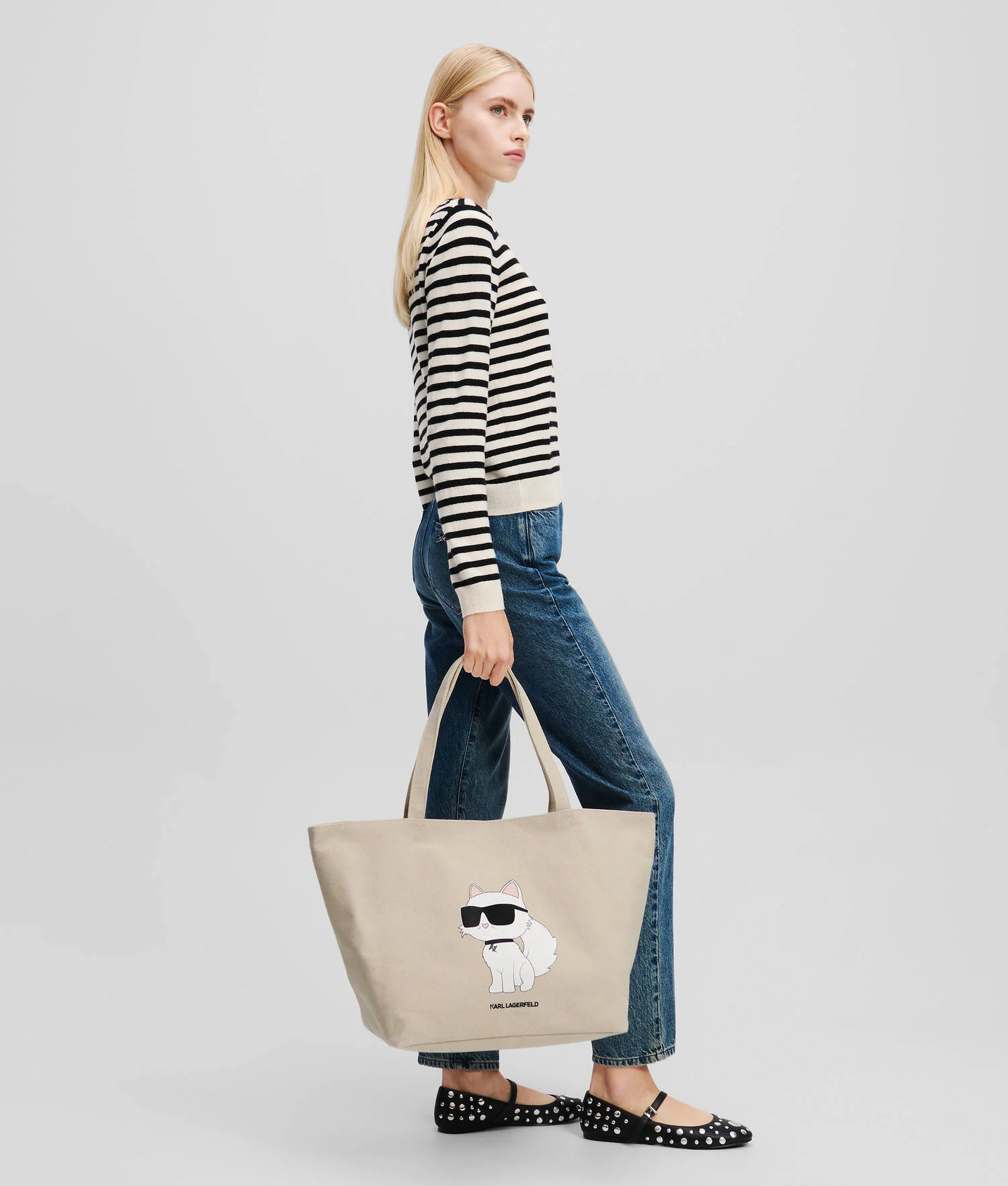 SAC CABAS IKON CHOUPETTE - Naturel