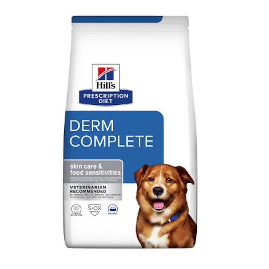 Ração Hill's Prescription Diet Derm Complete para cães