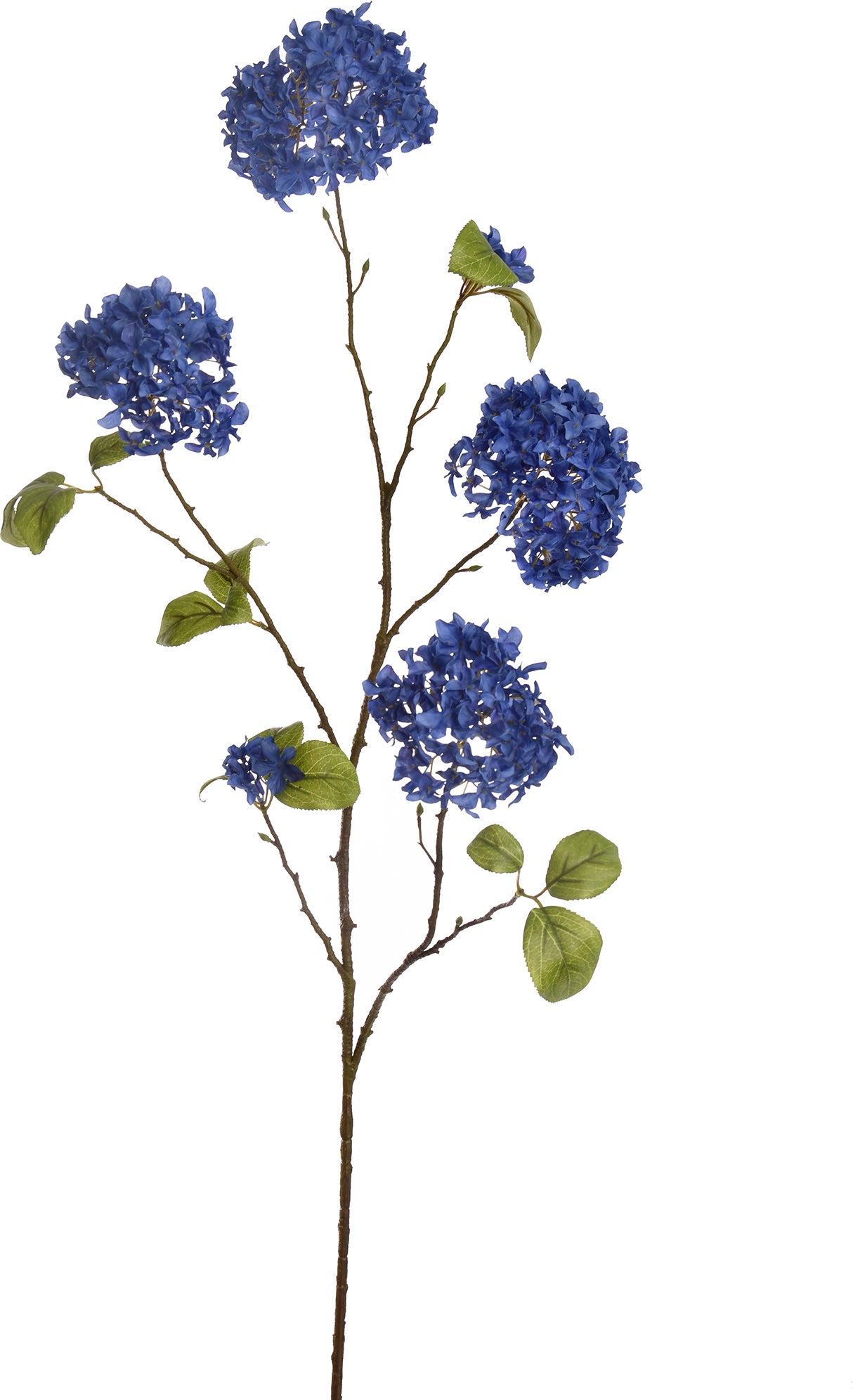 Jasaco PURE kunstbloem Hortensia donkerblauw 110 cm
