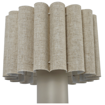 KARWEI tafellamp Saar beige Ø25 x 32cm
