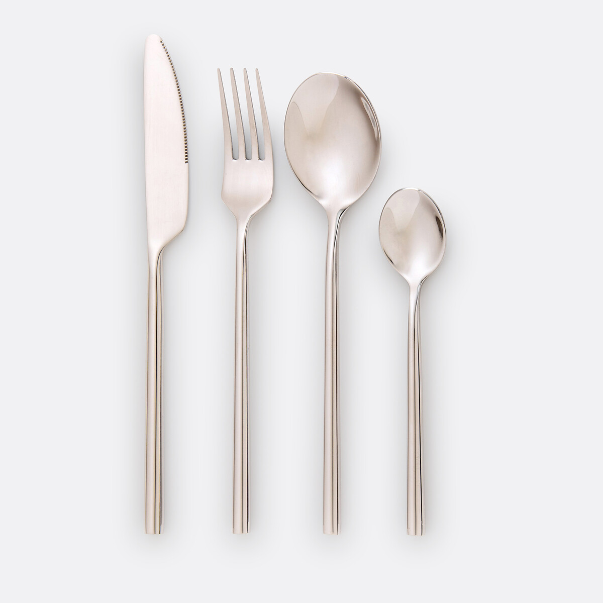 LA REDOUTE INTERIEURS<br>Conjunto de 4 colheres de café em aço inoxidável, Katherine