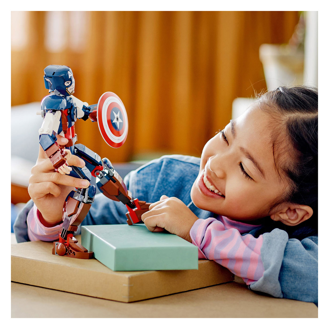 LEGO Super Heroes 76258 Captain America Bouwfiguur