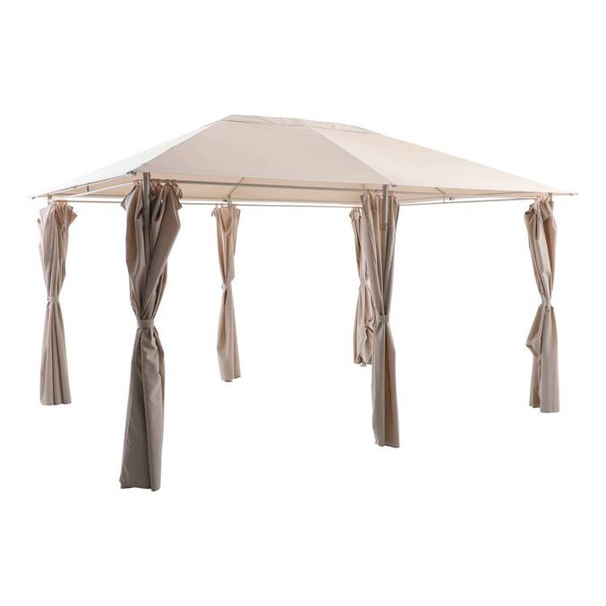 Toile de tonnelle SANTORINI Beige Lin