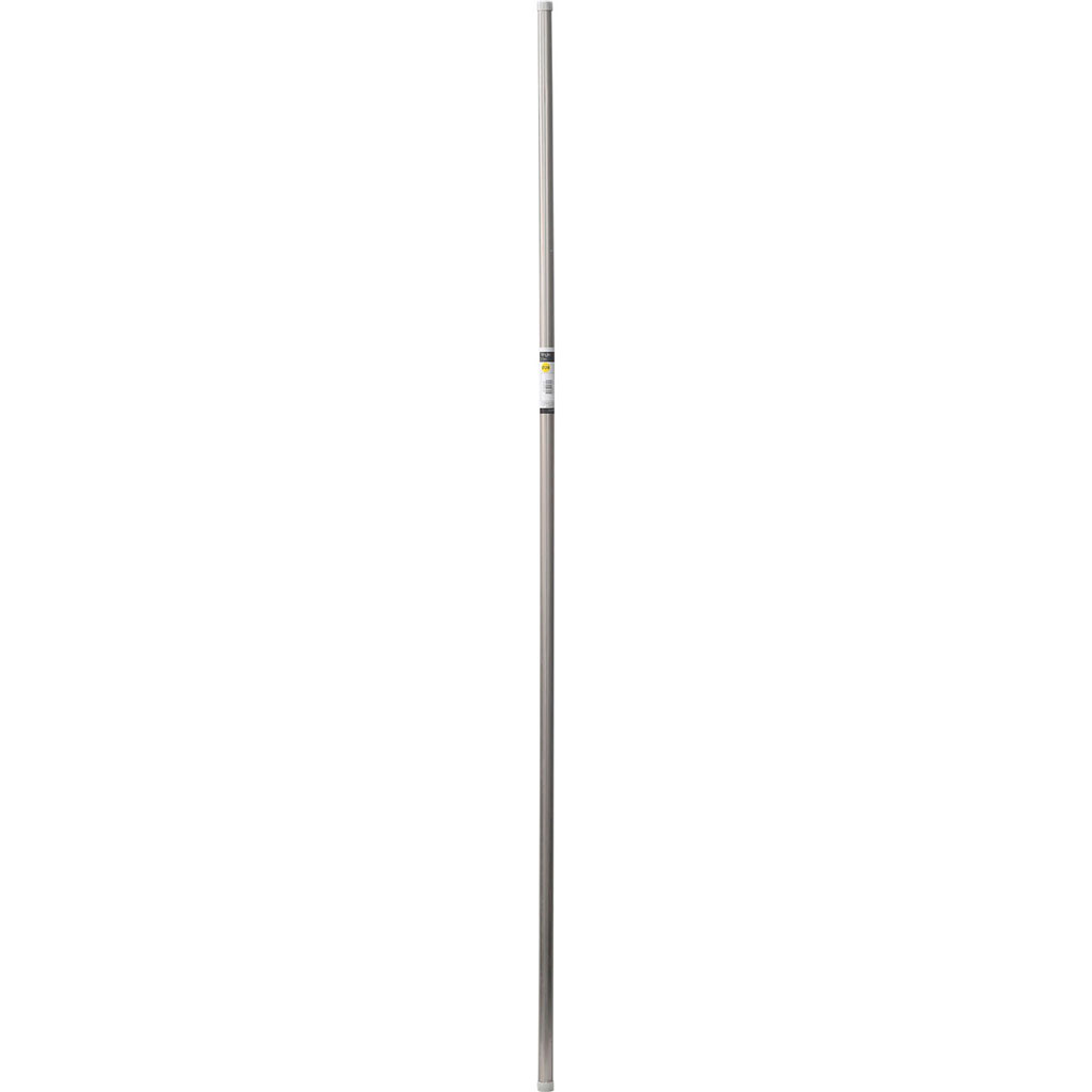 Barre pour tringle à rideaux fer argenté 2m D 28mm
