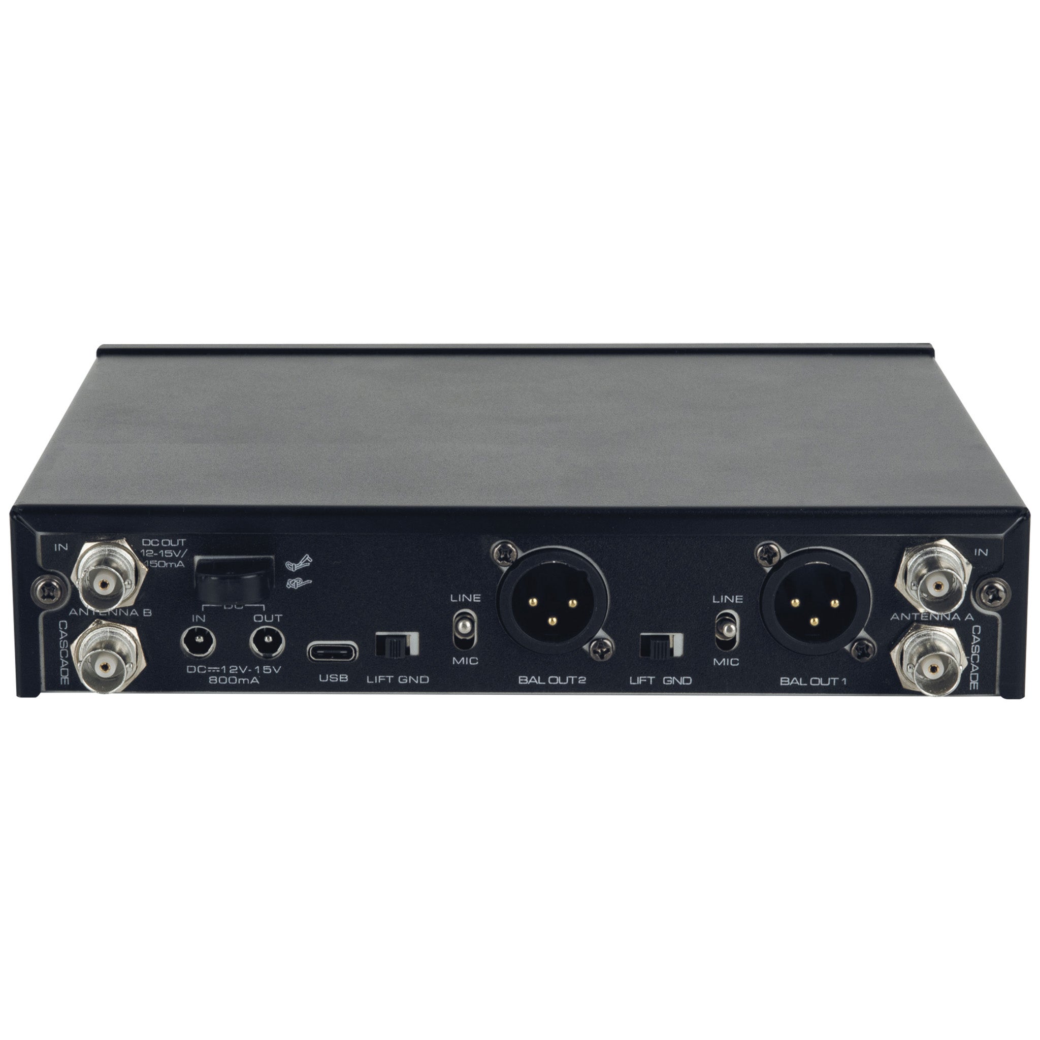 DAP EDGE EBS-2 draadloos headset systeem (610 - 670 MHz)