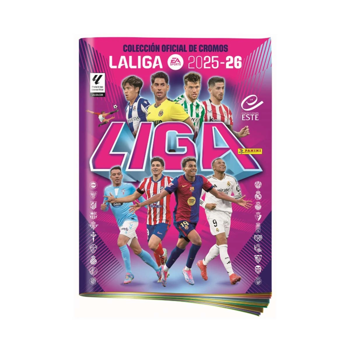 Caderneta La Liga 2025-2026 Coleções Este