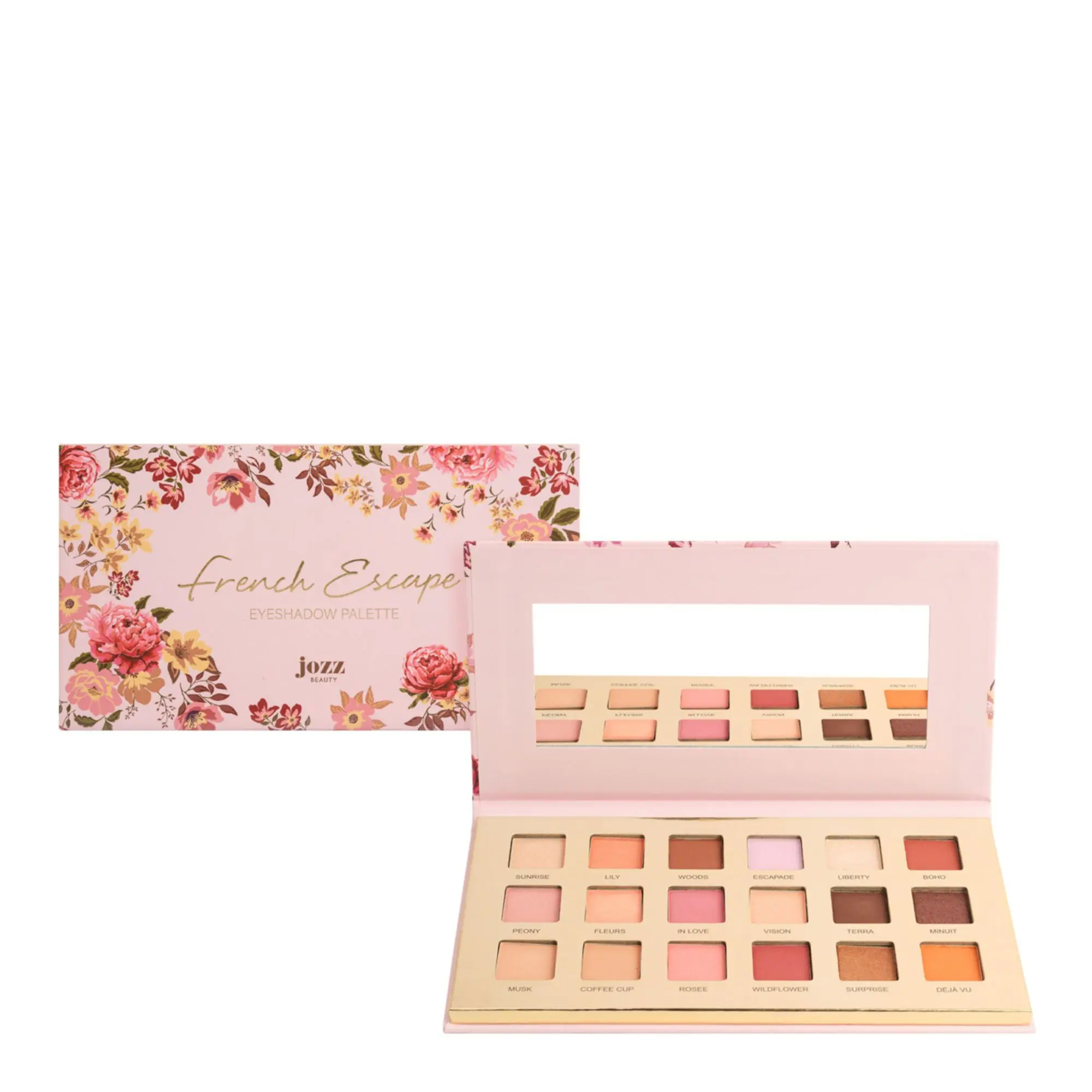 Jozz Beauty - French Escape Palette 18 Fards- Ombre à paupières