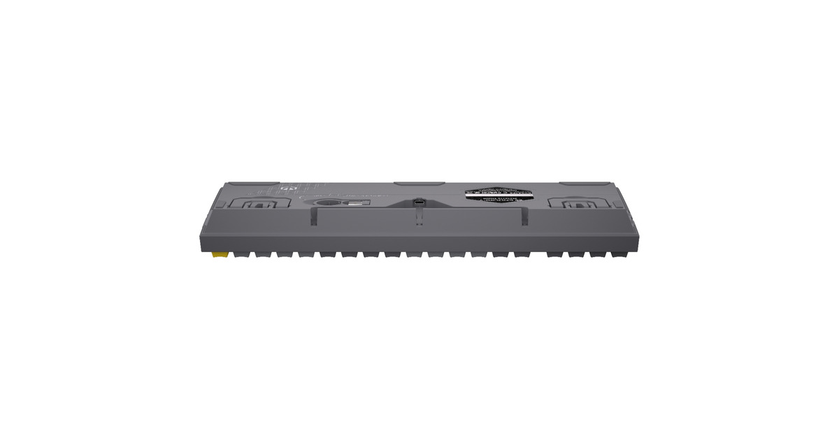 ENDORFYCeleris 1800, gaming toetsenbord  (Grijs, US lay-out, ENDORFY Yellow by Gateron, ARGB, PBT keycaps, Hot-swap, Bluetooth / USB-C / 2.4 GHz)
