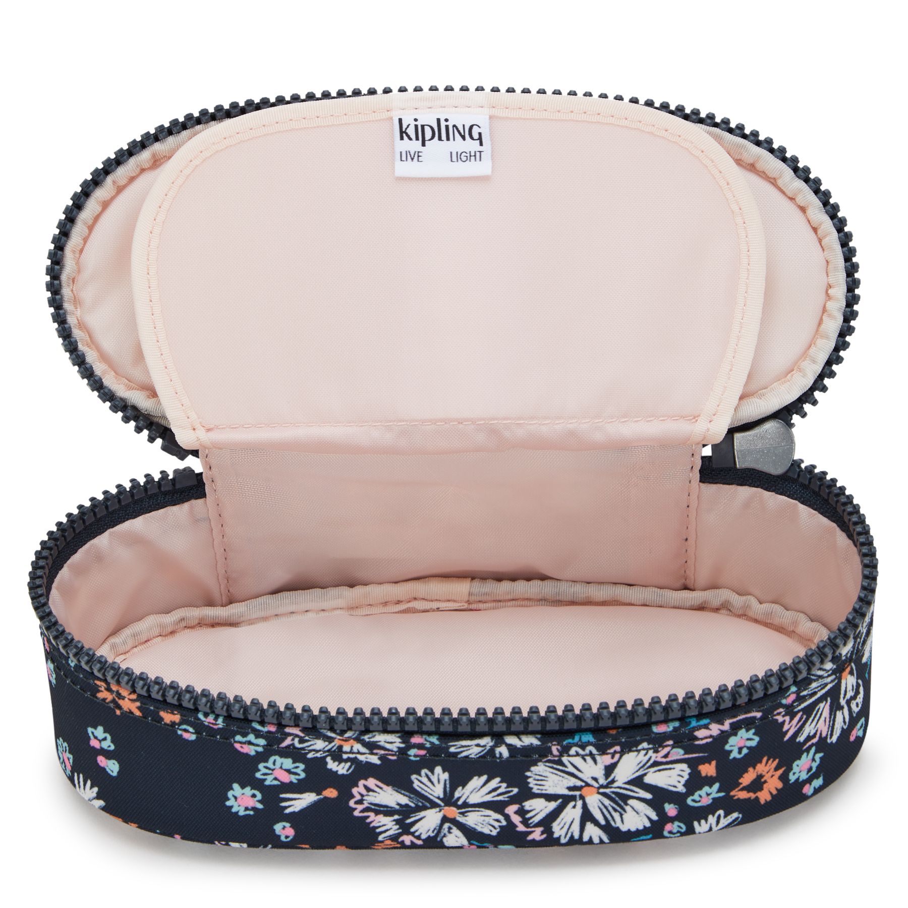 DUOBOX Trousse zippée moyenne à imprimé - Flower Field