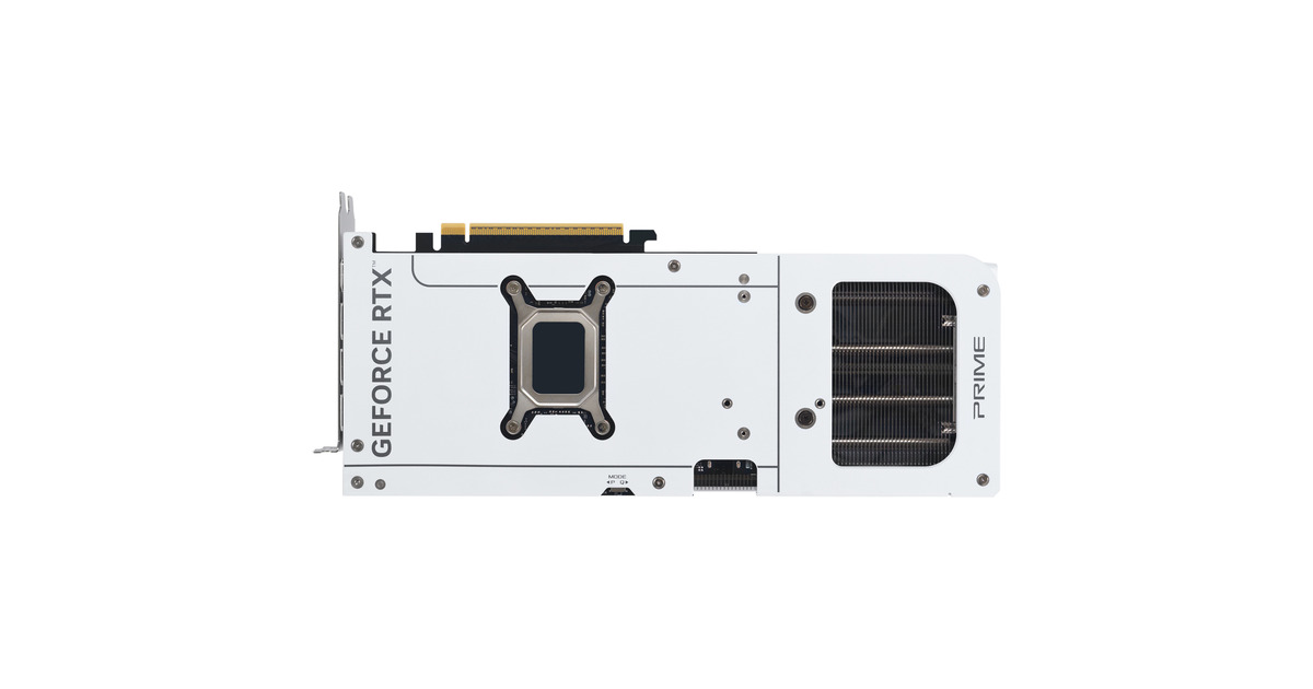 ASUSPRIME GeForce RTX 5070 OC White grafische kaart  (Wit, 3x DisplayPort, 2x HDMI, DLSS 4)