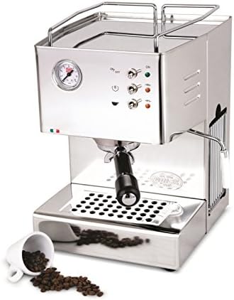 Espressomaschine Quick Mill Cassiopea 03004 Special mit Bodenloser Siebträger und Standard Siebträger