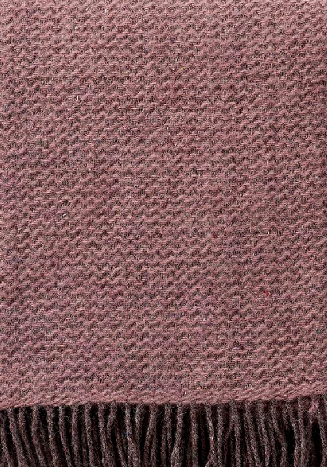 Klippan Yllefabrik Wolldecke  Wave Rose Cloud
