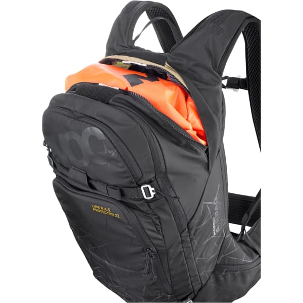Sac à dos ski rando EVOC LINE R.A.S PROTECTOR 22L BLACK