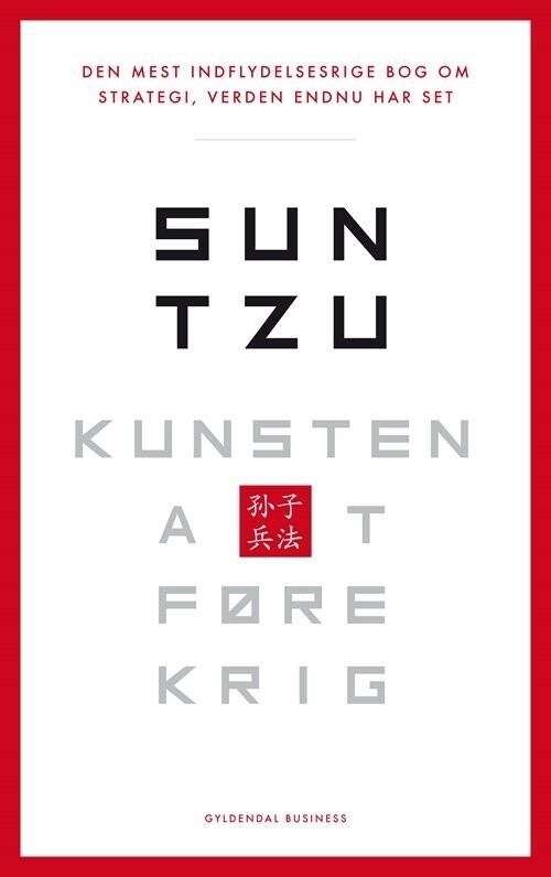 Kunsten At Føre Krig - Sun Tzu - Bog