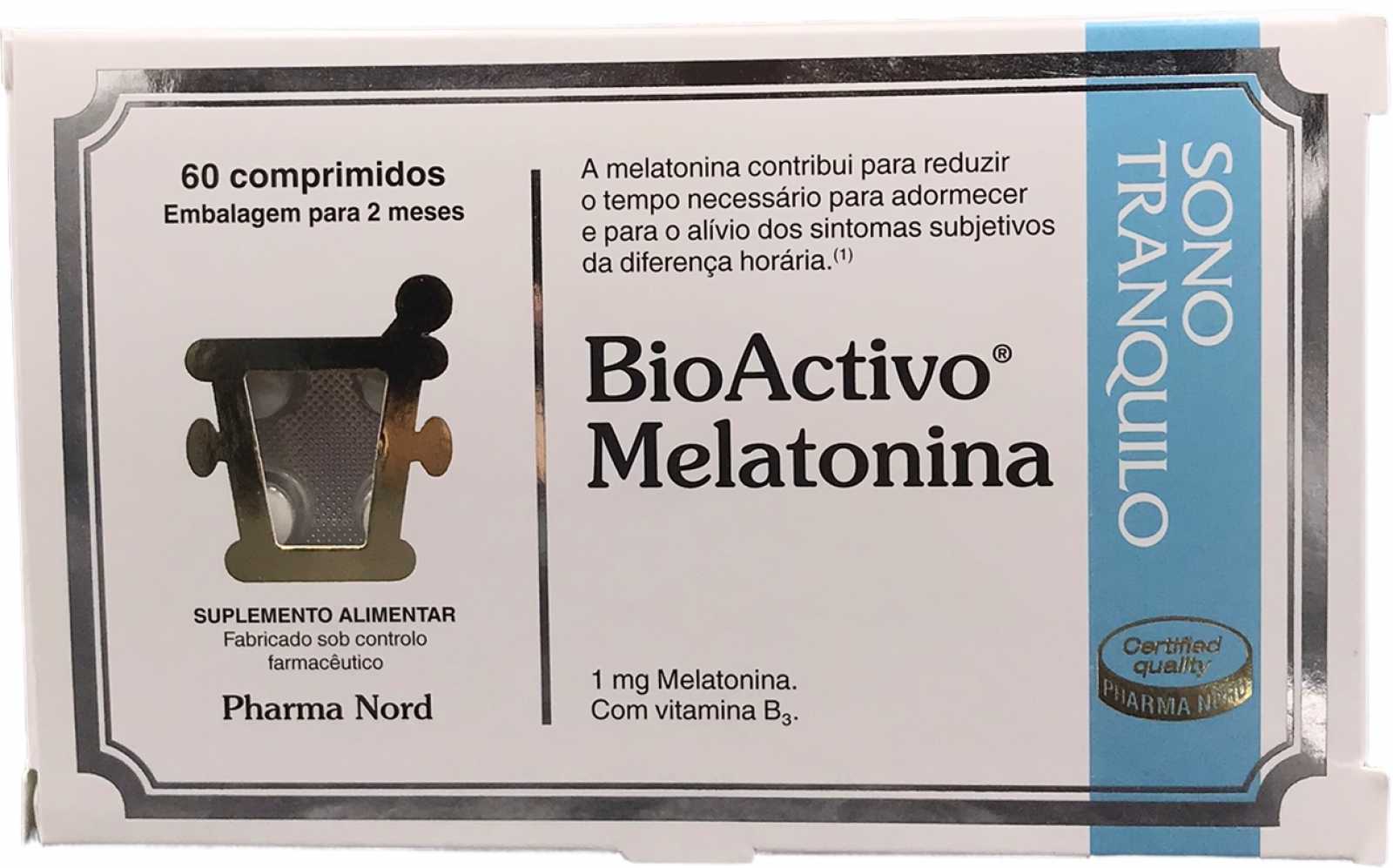 Melatonina Bioativa 60 comprimidos
