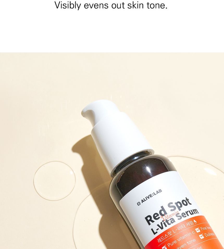 ALIVE:LAB - Rode Vlekken L-Vita Serum