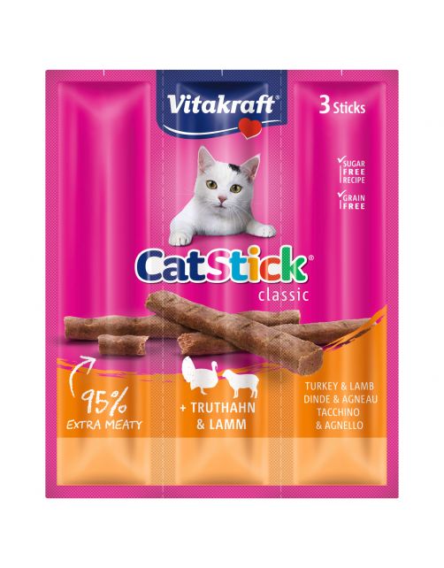 Vitakraft Cat-Stick Mini 3 stuks - Kattensnack