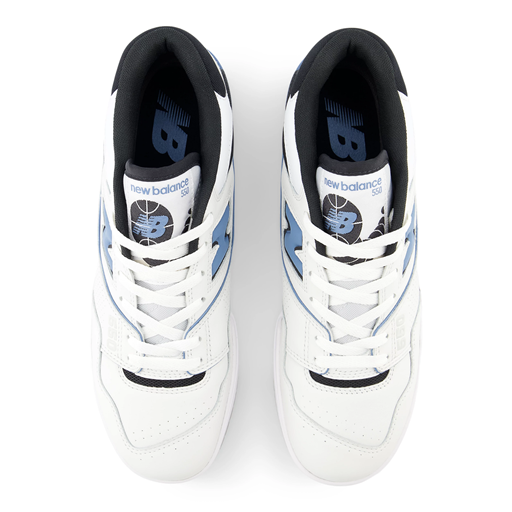 New Balance 550 Sneakers, White/Heron Blue, 46.5