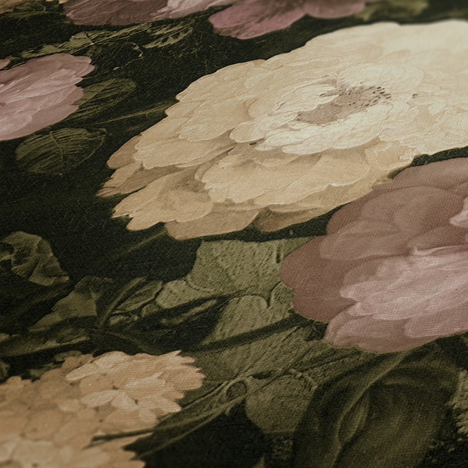 Vliestapete HISTORY OF ART - rosa-creme - 10 Meter