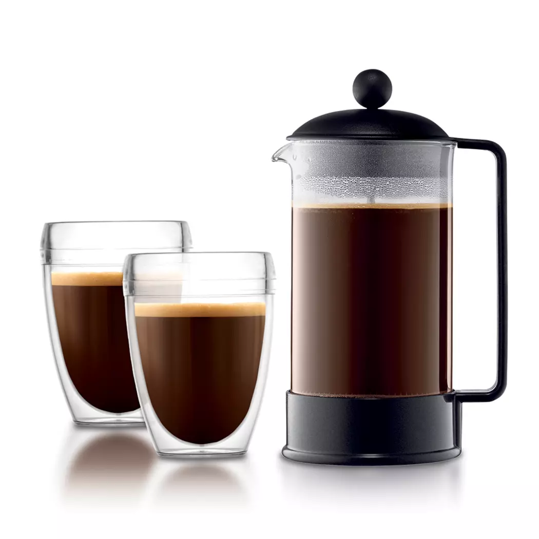 Kaffeebereiter-Set Brazil 3tlg.
