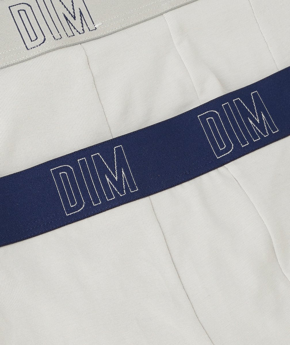 DIMLOT DE 2 BOXERS GARÇON SKIN CARE GRIS CLAIR ET BLEU